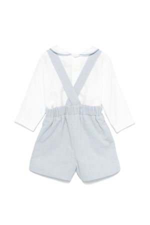 Baby blue corduroy dungarees set LA STUPENDERIA KIDS | TBCT07V41.